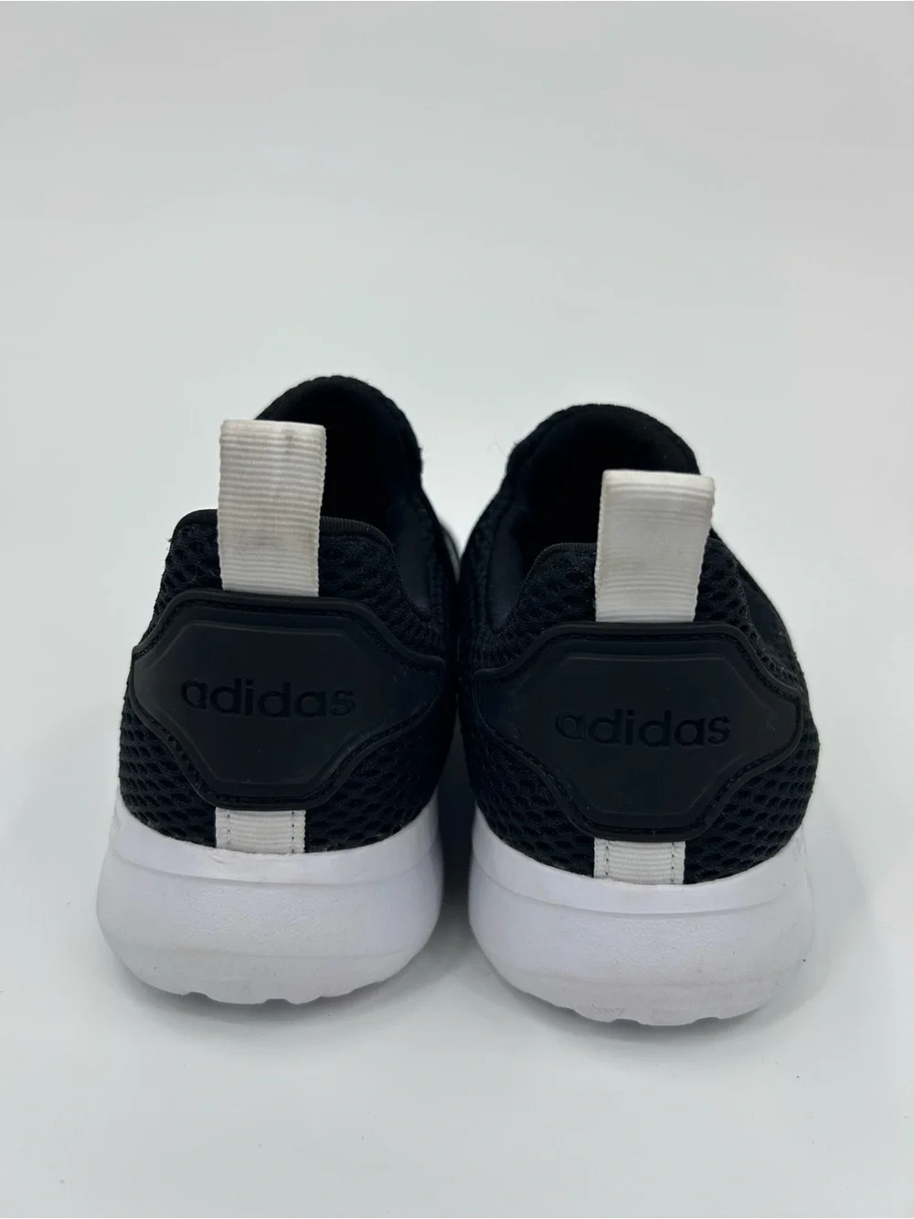 Adidas Kids Black Slip-On Athletic Shoes Youth Size 1